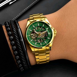 Rolee_x Automatic Gold Green