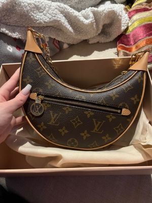 louiis Vuitton loop sling bag with double box 25