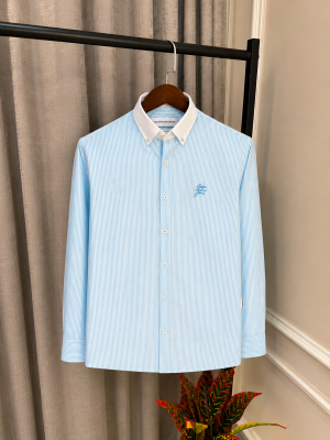Calvin Kleiin Jeans Sky Store Article Premium Embroidery Logo & 100% Oxford Cotton Shirt(1381)