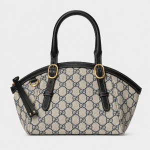 GUCC GG Emblem small top handle bag with box 5124