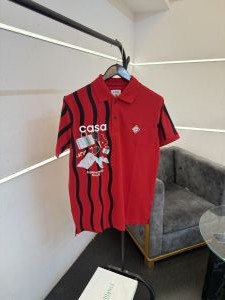Casablanca turkey imported polo tshirt red