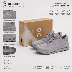 ON CLOUD ZONE RUNNING SHOE IN THE ALLOY ROCK COLOURWAY FIX 