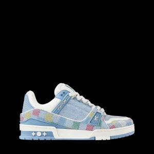louiiss Vuitton Denim Demier LV Trainer