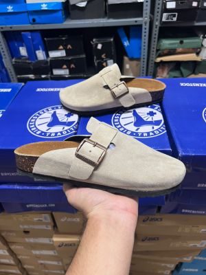 Birkenstock Boston BEIGE SUEDE 1909
