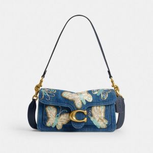Coac tabby 26 shoulder bag with butterfly embellishment with box 955