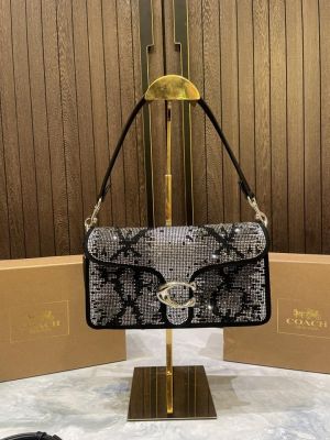 coac tabby 26 shoulder bag Diamond with Box 902