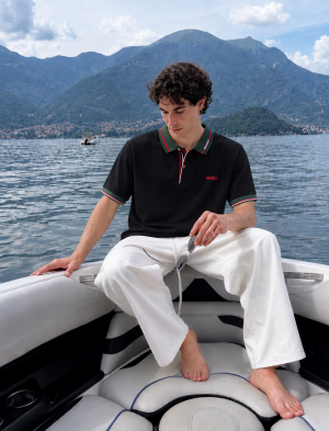HUG-O BOSxS IMPORTED STORE ARTICLE POLO T-SHIRT