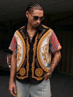 Versace Bandana Couture Imported Shirt 