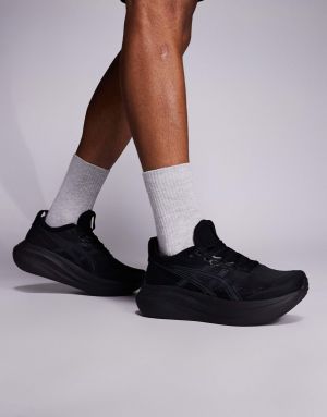 Asiics Gel Nimbus 27  All Black