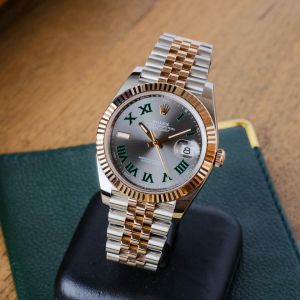 Rolee_x Oyster Perpetual Date Just 2Ton-Copper-Grey