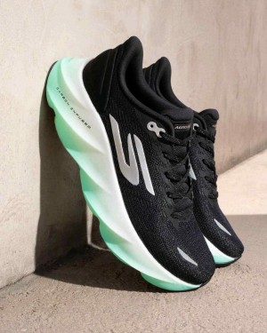 skecherss SKX Aero Burst Black Green