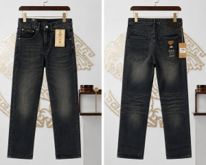Ralpxh Lauren IMPORTED STORE ARTICLE JEANS BLACK AND GREY 