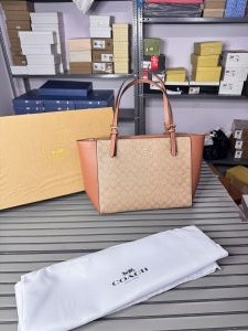 COAACH CITY TOTE VOYAGER WITH OG BOX CARDS TAGS DUSTBAG ETC PREMIUM QUALITY
