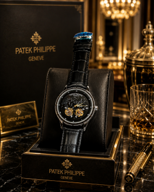 Patek philipe skeleton Celebrity