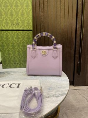 Gucc Diana mini tote bag with box premium quality 856