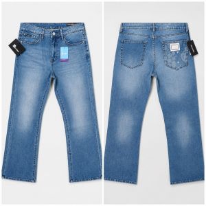D & G BACK POCKET IMPORTED BLUE DENIM