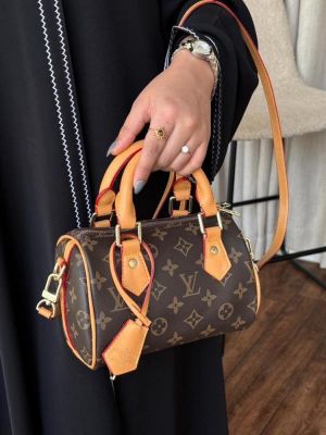 Louiis Vuitton Nano Speedy and Speedy Bandoulire 20 handbag With Box premium quality