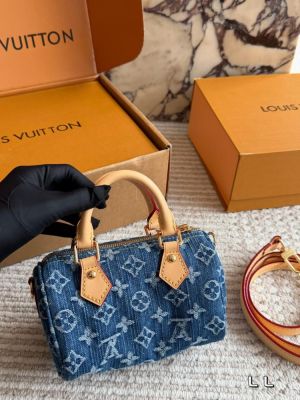Louiis Vuitton Nano Speedy and Speedy Bandoulire 20 handbag With Box premium quality