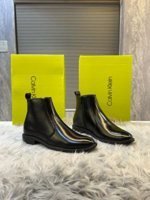 Cal-vin-full black longshoes Black 2
