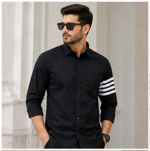 THOM BROWNE IMPORTED BLACK SHIRT
