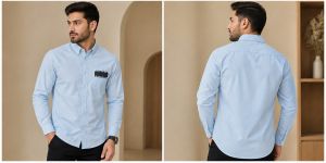 ARRMANI EXCHANGE SKY BLUE PREMIUM SHIRT