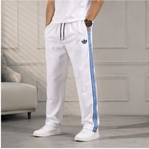 ADIDAAS PREMIUM WHITE BLUE CLIMA TRACKPANT