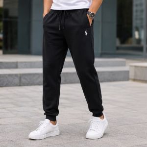 RL POLO BLACK PREMIUM TRACKPANT