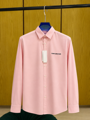 TOM-Y HILFIGER IMPORTED STORE ARTICLE SHIRT LINEN FABRIC