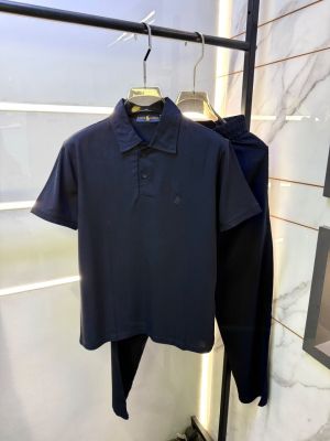 Ralp  Lauren Polo Imported Navy Super Premium Cord Set With Brand Carry Bag F3959-NY