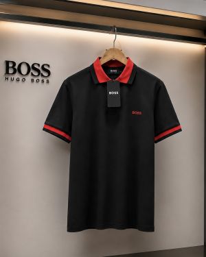 HUUGO Boss Imported Fabric Latest Store Article Very Premium Polo Tshirt 605