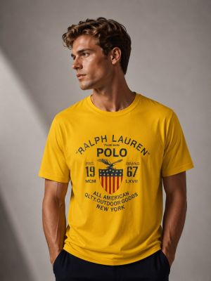 Ralp  Lauren Polo Premium Quality Store Article Round Neck Tshirt GZ_0412