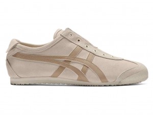 onitssukaa Tiger Mexico 66 Slip-On Birch Wood Crepe 164