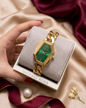 Michael_l Kors Suri Gold-Green