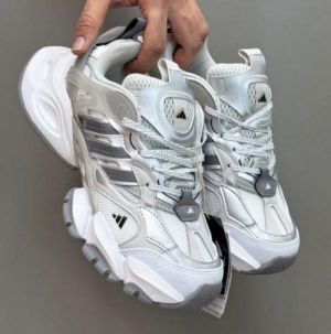 Adida_as XLG Runner Delux Grey Silver White Running Shoes