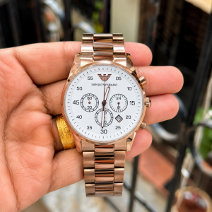 Emporio Armaani Metal Chronograph (All Working)