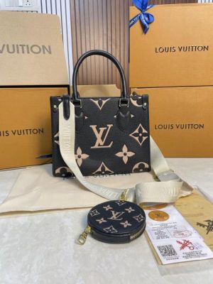 louiis vuitton onthego pm with double box 238