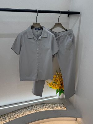 Ralp Lauren Imported Linen Grey Super Premium Cord Set F4022-GY