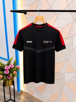 Boss X Porsche Premium Quality Round Neck T-Shirt Store Article 