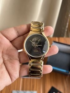 RAD AUTOMATIC GOLD BLACK PREMIUM WATCH