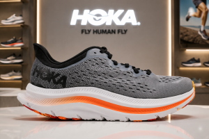Hoka Kawana Lunar Rock Grey Orange
