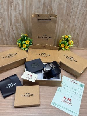 COACCH Premium Belt & wallet Combo C468