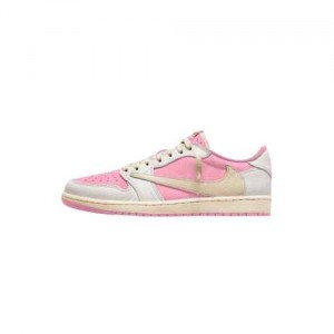 Travis Scott x Air jordan 1 low OG Shy pink semi ua