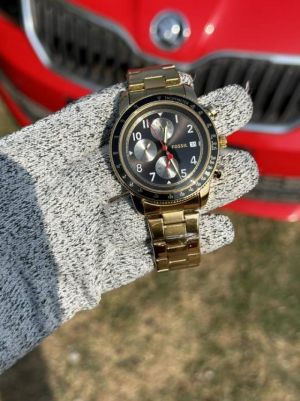 Fossi Tourer Chronograph Gold Black