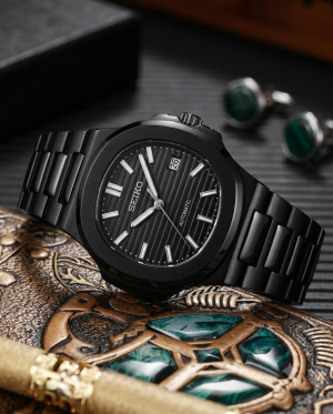 Seiko Nautilus Mod Full Black 