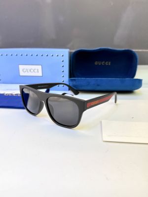 Gucc_Black Red Premium Quality Sunglass Fa 1223