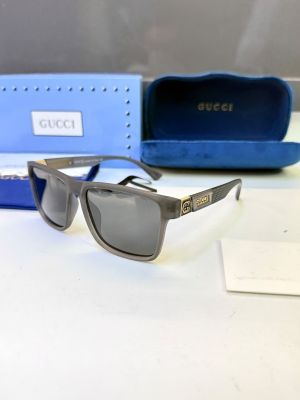 Gucc_Grey Gold Premium Quality Sunglass Fa 1257