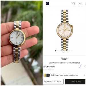 Tissot Desire For Her (Gold)