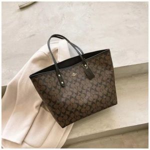 Coaach city tote bag with og box and bill(black-2)