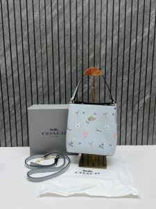 Coacch Bucket Floral Print With Original Box & DustCover