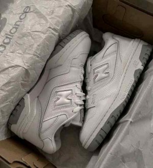 Neww Balancee 550 White Grey FIX